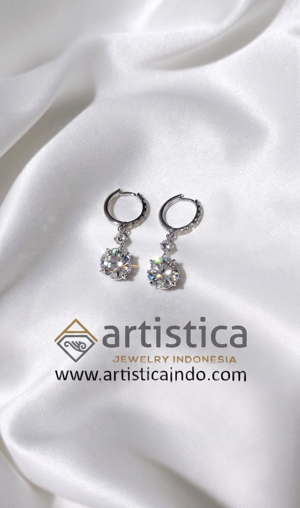 Earring 00001 — Handcrafted 925 Sterling Silver Jewelry by Artistica