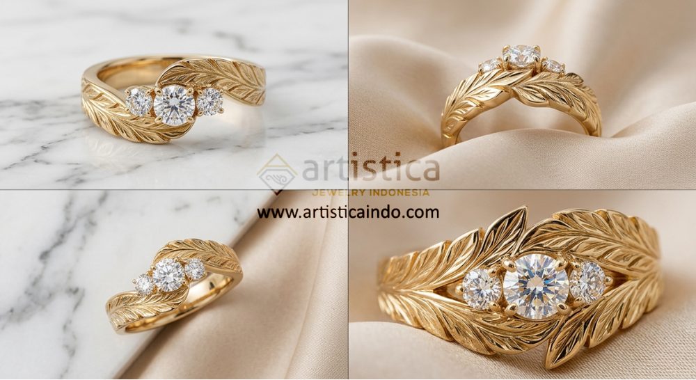 Wedding Ring 00006 — Handcrafted 925 Sterling Silver Jewelry by Artistica