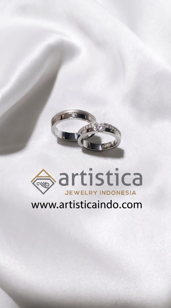 Wedding Ring 00021 — 925 Sterling Silver — View 3