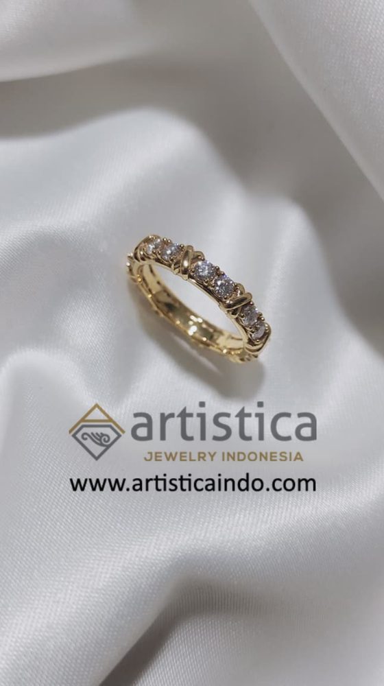Wedding Ring 00024 — Handcrafted 925 Sterling Silver Jewelry by Artistica