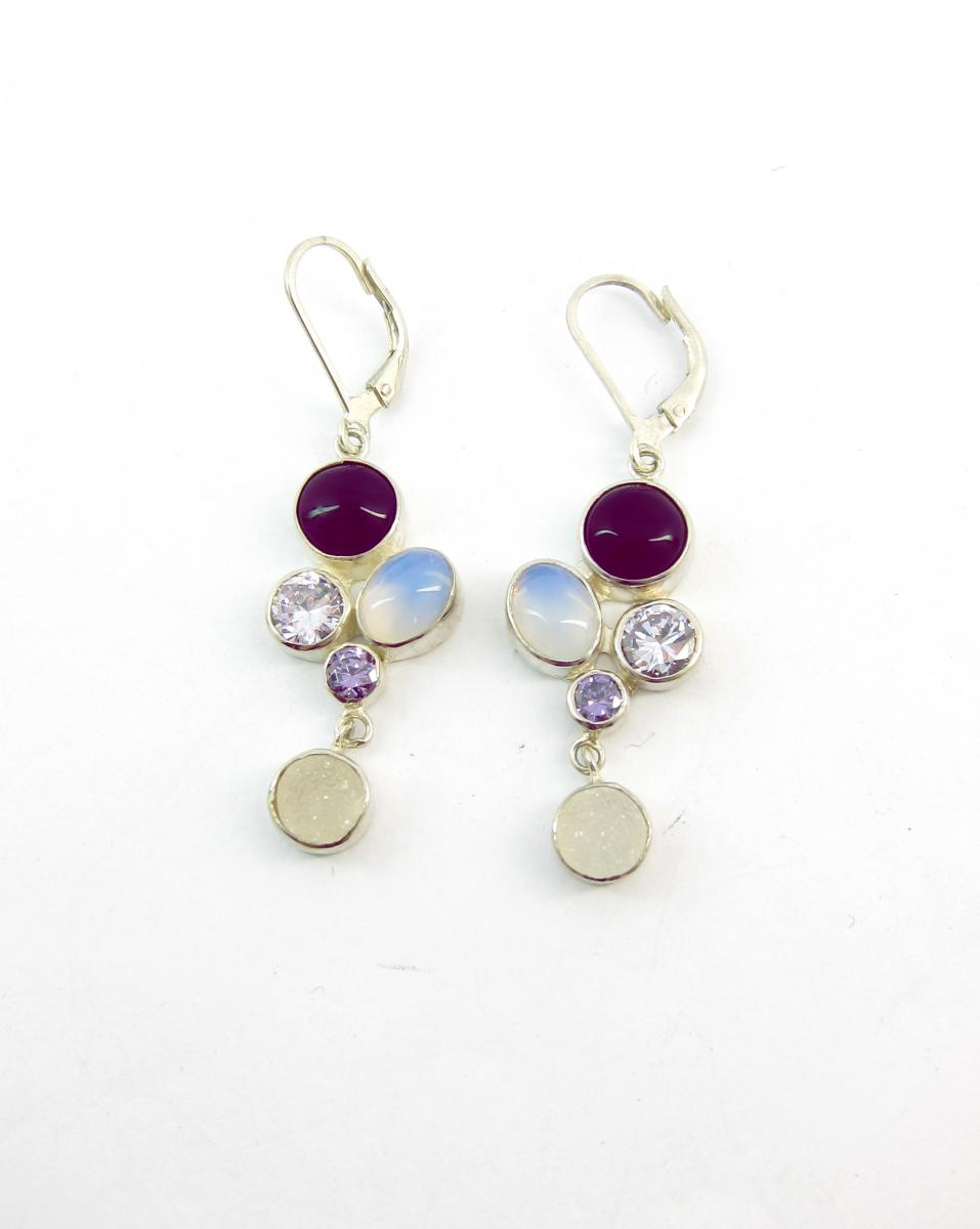 Purple Grape 1000-0794 — Handcrafted 925 Sterling Silver Jewelry by Artistica