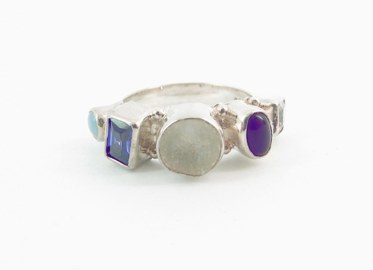Purple Grape 4000-0182 — Handcrafted 925 Sterling Silver Jewelry by Artistica