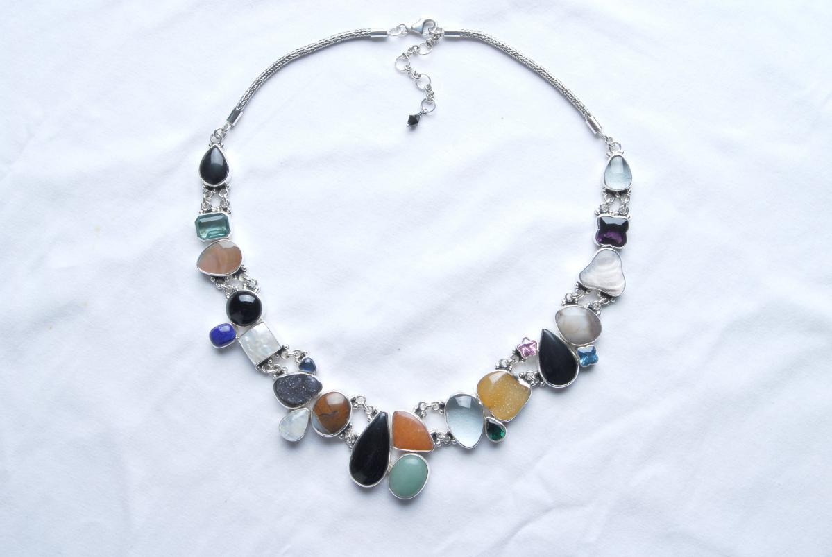 Mixstone 2000-0739 — Handcrafted 925 Sterling Silver Jewelry by Artistica
