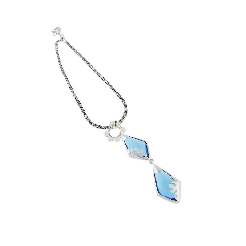 Blue Ornament — Handcrafted 925 Sterling Silver Jewelry by Artistica
